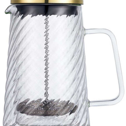 MACHINE À CAFÉ/THÉ AVEC PRESSE À CHAUD 1000ml KLAUSBERG KB-7767