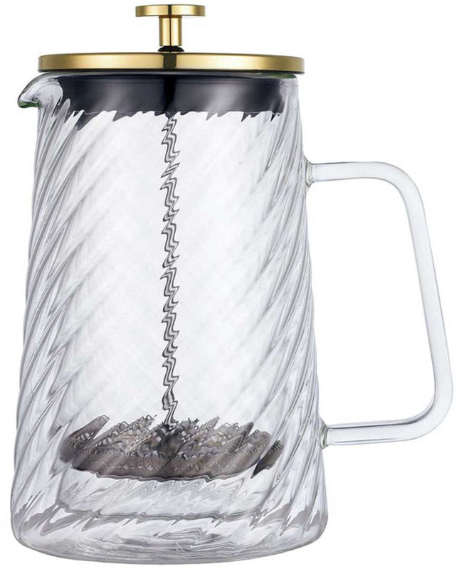 MACHINE À CAFÉ/THÉ AVEC PRESSE À CHAUD 1000ml KLAUSBERG KB-7767