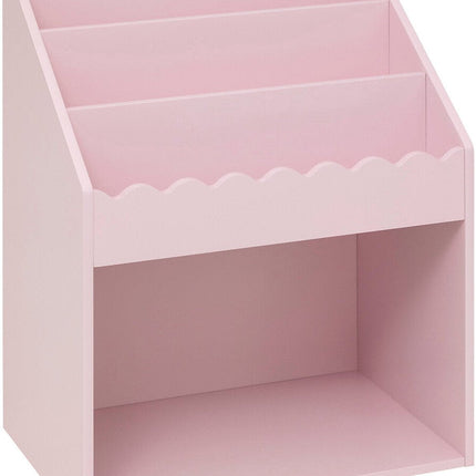 Atmosphera Kids Étagère verticale à cases et rangement – 48x32xH60cm – Rose clair