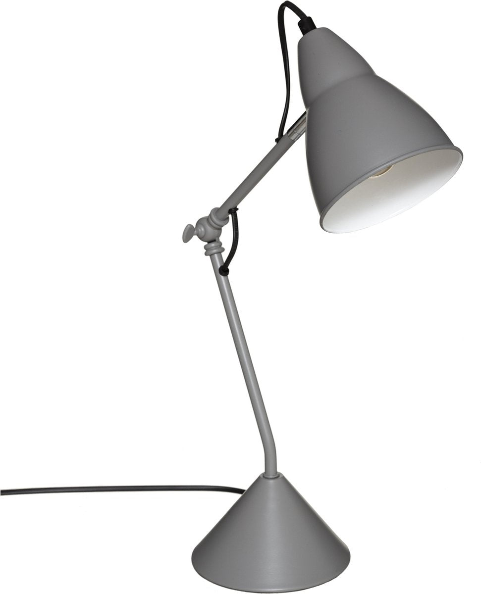Atmosphera Table lamp / desk lamp Design Light Classic - grey - metal - H62 cm - Reading lamp