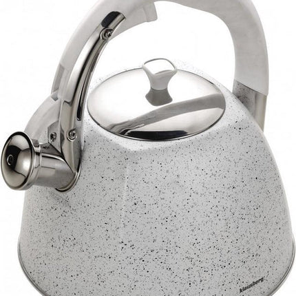 Bouilloire sifflante Klausberg KB-7261 - 3L - inox - toutes sources de chaleur