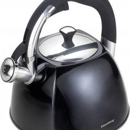 Klausberg KB-7410 fluitketel - 2,2L - rvs - alle warmtebronnen