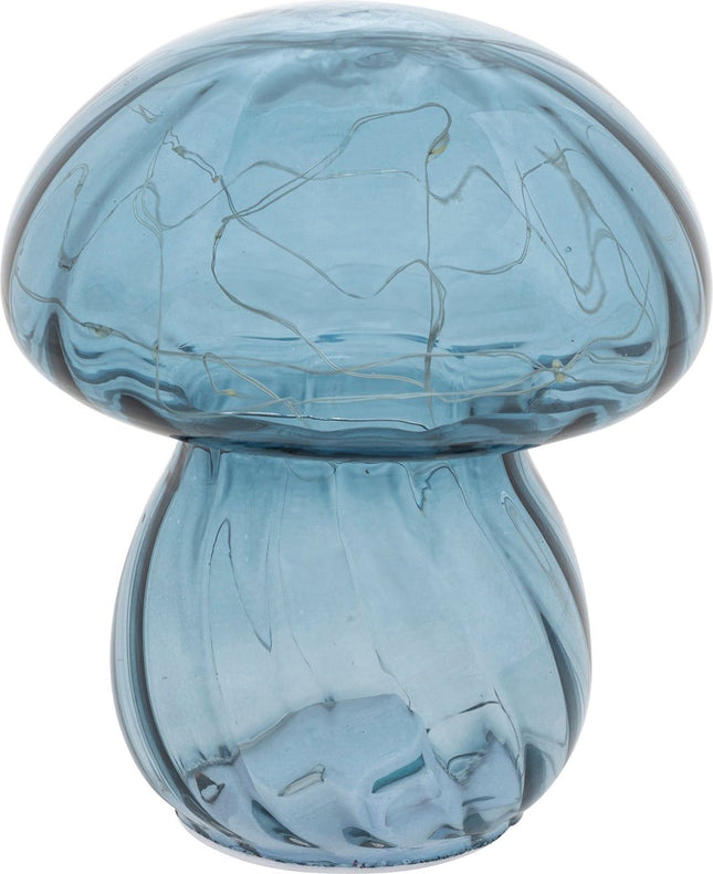 Atmosphera Lampe à Poser LED Malu - Ø13xH16cm - Bleu