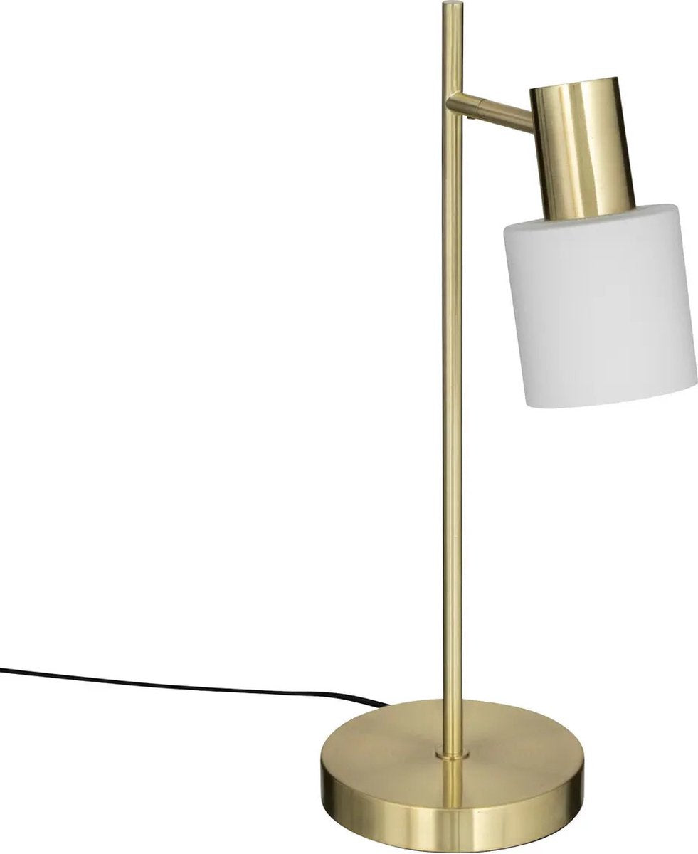 Atmosphera Table lamp/desk lamp Athena - metal - gold - H45 cm - Reading lamp
