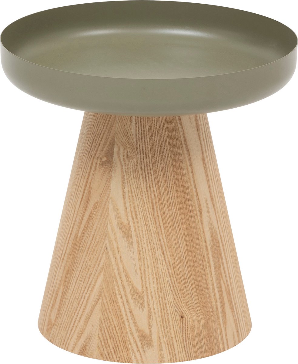Atmosphera Hercyna Coffee Table - Ø40xH42 cm - Green