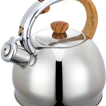 Kinghoff 3782 - Bouilloire sifflante - Inox - 2 litres