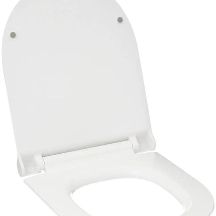5Five Abattant WC Brilliant - blanc - plastique - modèle universel - système de fermeture douce