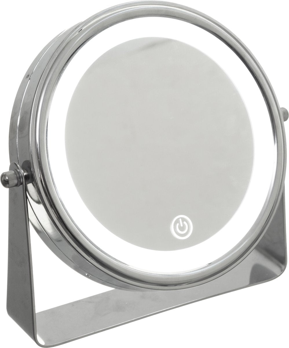 Atmosphera LED Mirror Chrome D19 cm