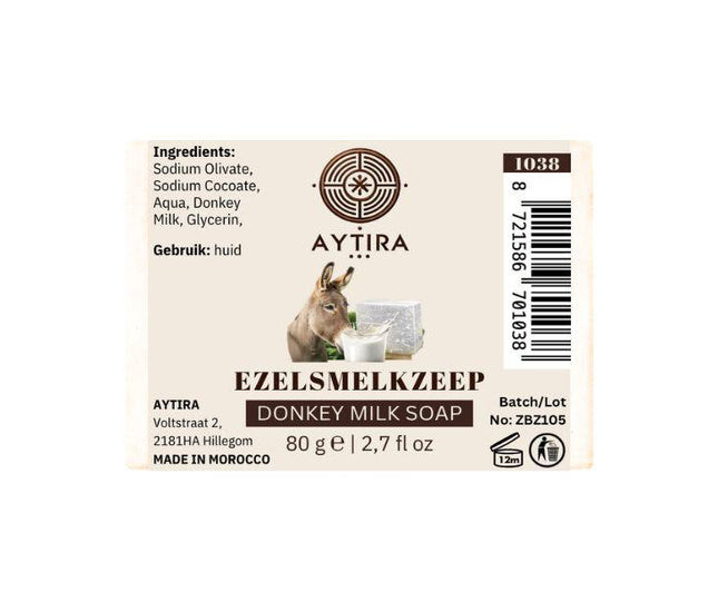 AYTiRA Ezelsmelkzeep 80g – Donkey Milk Soap