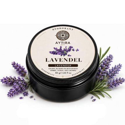 AYTiRA Lavendel Deodorant 50g – Natuurlijke Deodorant met Lavendel