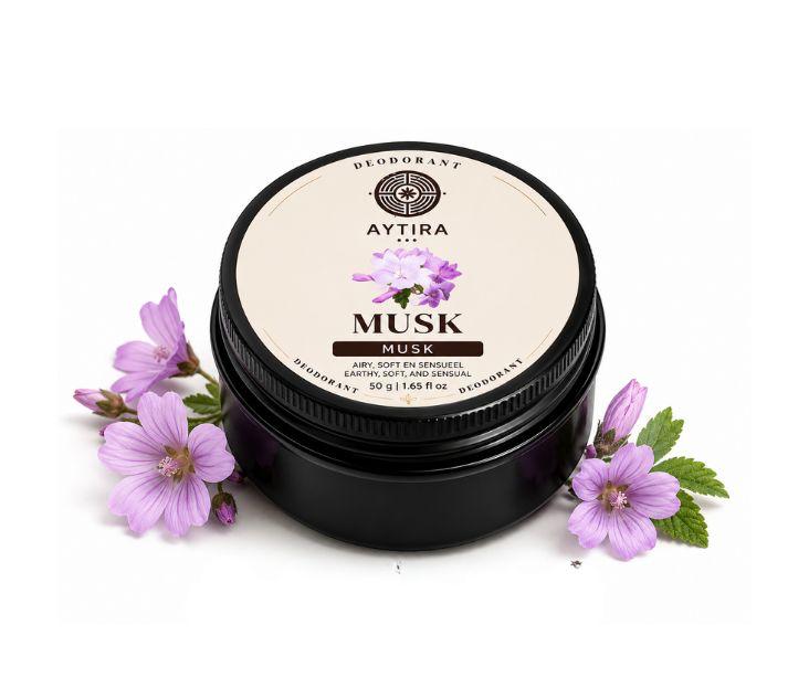 Aytira musk deodorant 50 g – natuurlijke deodorant met zachte muskgeur