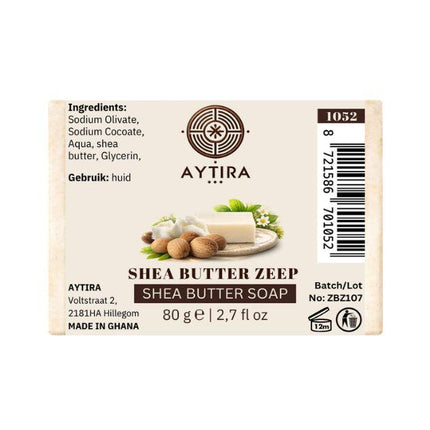 AYTiRA Shea Butter Zeep 80g – Shea Butter Soap