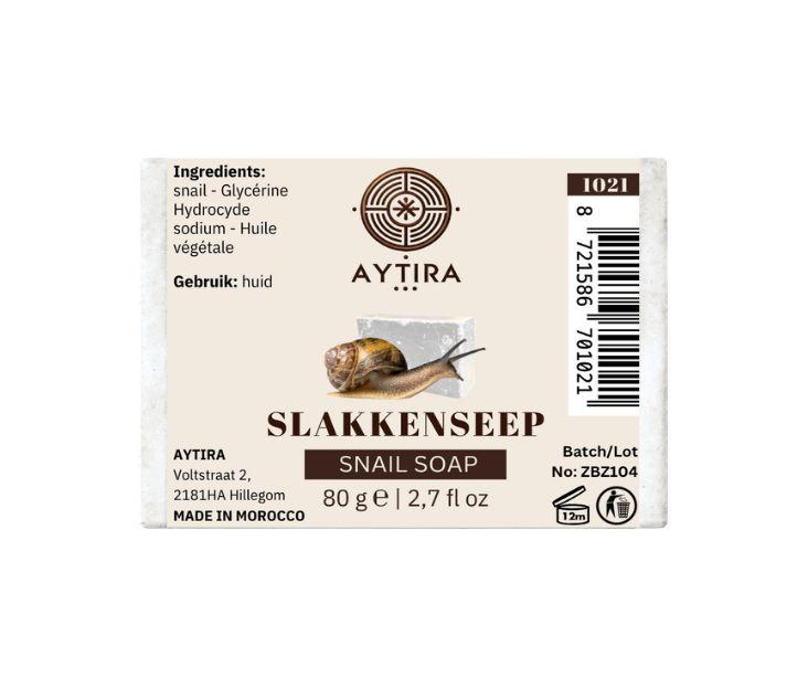 Aytira slakkenzeep 80 g – milde zeep met slakkenextract en glycerine