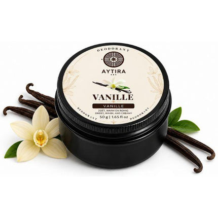 AYTiRA Vanille Deodorant 50g – Natuurlijke Deodorant met Warme Vanillegeur