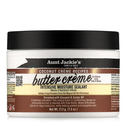 Aunt Jackie's - Coconut Creme - Butter Creme - 213 gr
