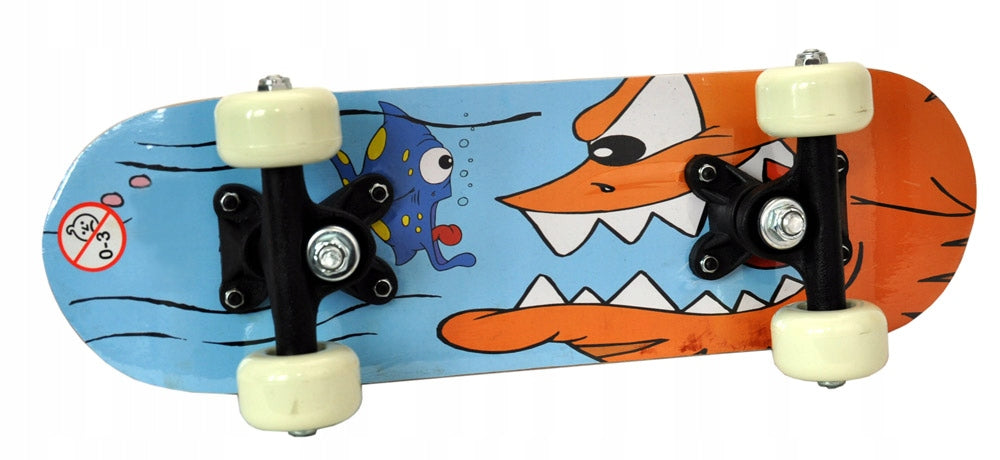 Mini Skateboard for Kids 43 cm – 9-Ply Children's Skateboard with Non-Slip Deck