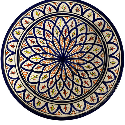 Plat Marocain Fait Main 35 cm