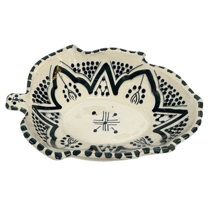 Coupe feuille en faïence