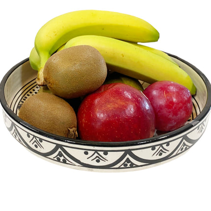 Plat rond en faïence Ø24