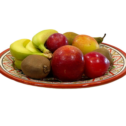 Plat en terre cuite Asfi Ø35