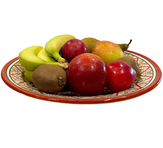 Plat en terre cuite Asfi Ø35