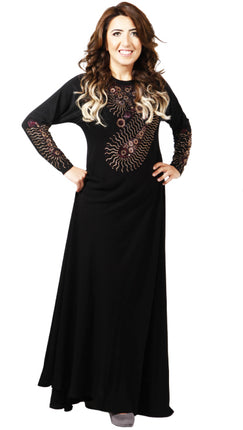 Abaya tendance luxueuse