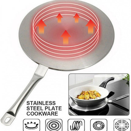 Adaptateur induction XL - Plaque d'adaptation induction inox 28 cm - Convertisseur induction
