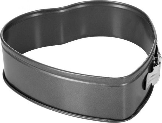 Afneembare Bakvorm - Hartvorm - 24 x 23 cm - Metaal