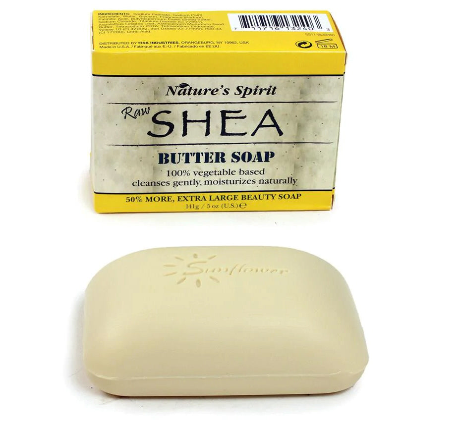 Nature's Spirit Rohe Sheabutter Seife