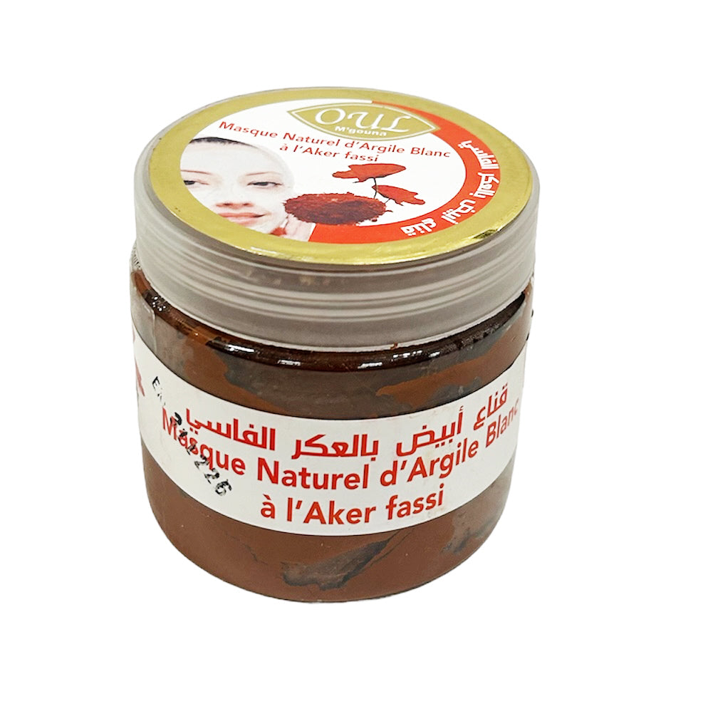 Marokkanische Ghassoul-Heilerdemaske mit Aker Fassi