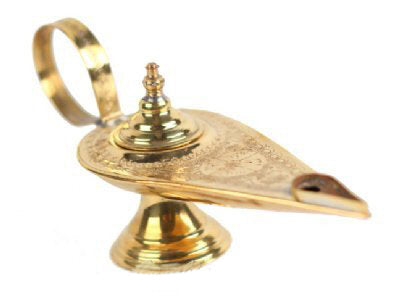 La lampe magique d'Aladdin