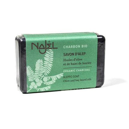 Savon d'Alep au charbon de bois bio