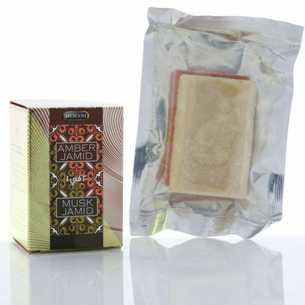 Bloc de parfum solide Musk & Ambre Jamid