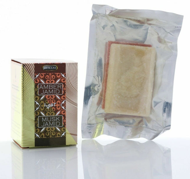 Bloc de parfum solide Musk & Ambre Jamid