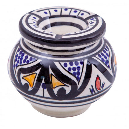 Cendrier de table en poterie