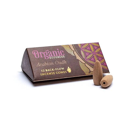 Arabische Oudh backflow wierookkegels – natuurlijk, houtachtige geur