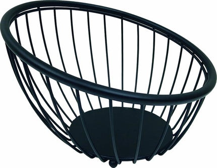 Artex Black Globe Corbeille à fruits - Ø 25 cm - Noir