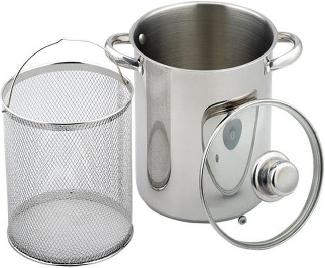 Casserole à asperges - inox - toutes sources de chaleur