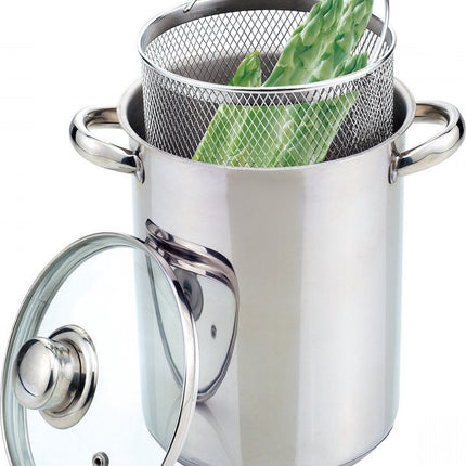 Casserole à asperges - inox - toutes sources de chaleur