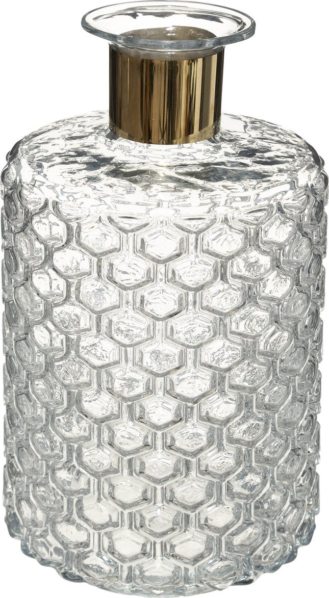 Vase Atmosphera Elegance - verre - H26 x D15 cm