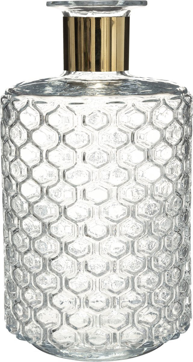 Vase Atmosphera Elegance - verre - H26 x D15 cm