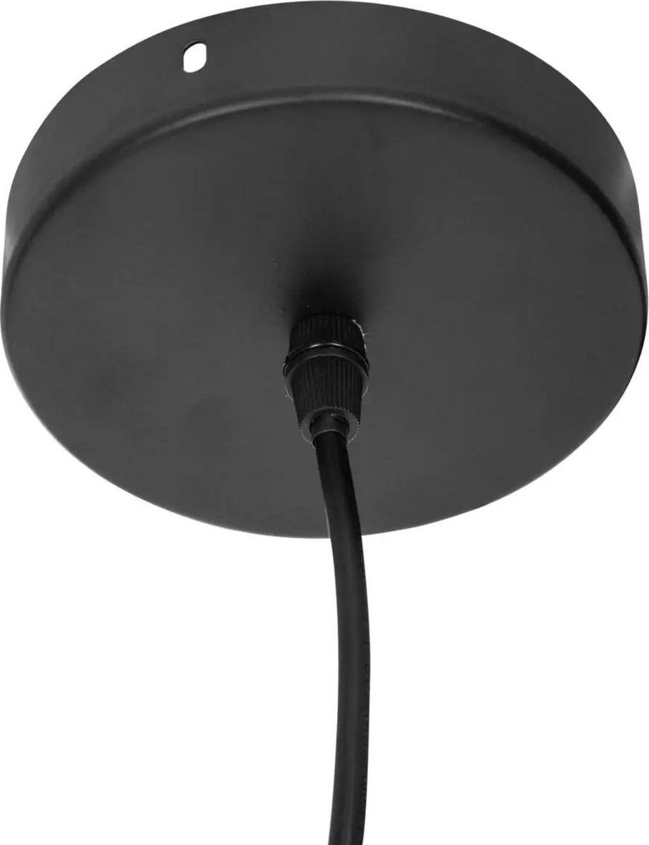 Design hanglamp met gevlochten kap – metaal, 33 cm – foto 4