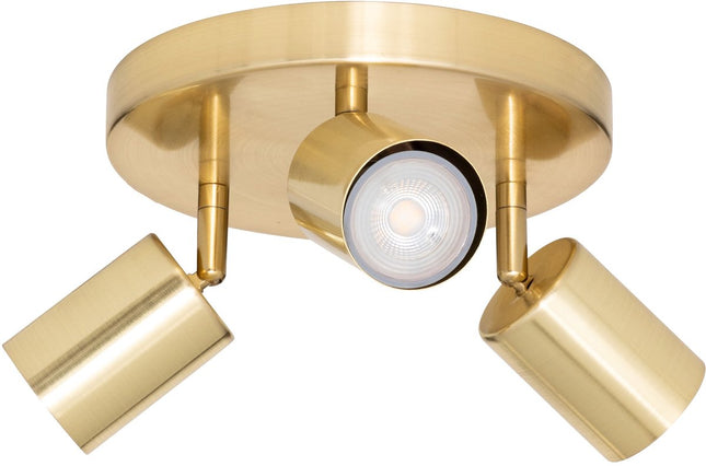 Atmosphera Vico Plafonnier - Ø20xH14cm - Or