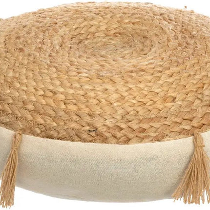 Coussin de sol Rituals - beige - jute/coton - 38 x 8 cm