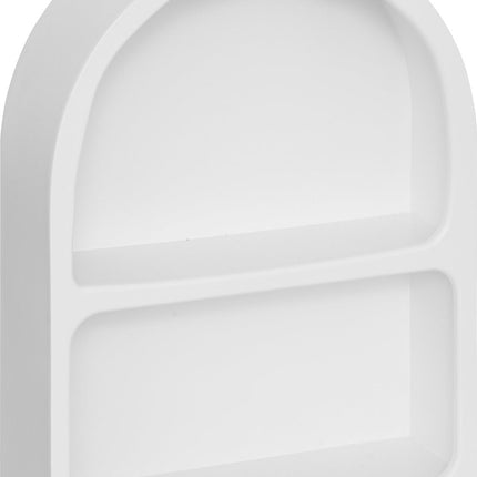 Atmosphera Étagère Murale Rivi - 35x12x45cm - Blanc