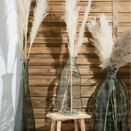 Tabouret/table d'appoint - bois - couleur bois - L23 x P34 x H31 cm