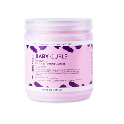 Aunt Jackie's Kids - Curls & Coils - Boucles bébé - Crème Boucles & Vanilles - 426 grammes