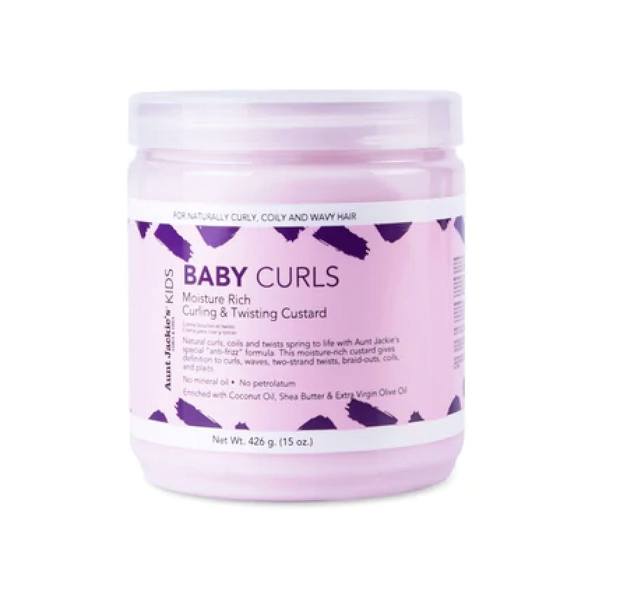 Aunt Jackie's Kids Curls & Coils krullencrème – voor baby krullen, 426 g