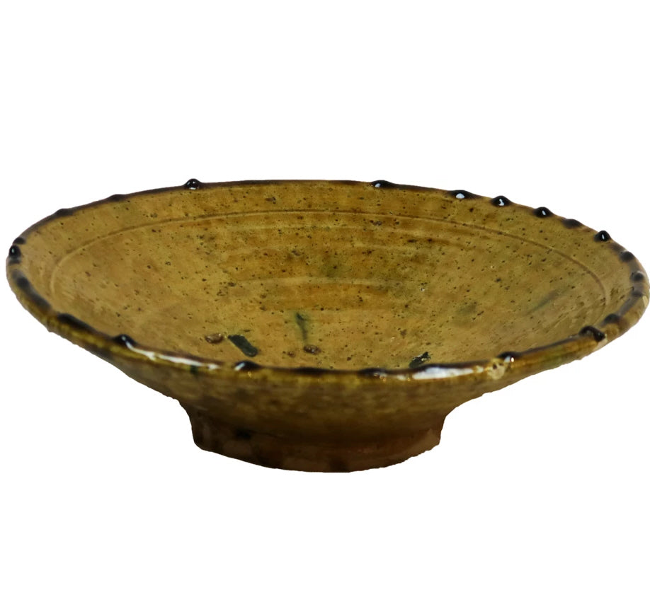 Tamegroute aardewerk schaal - kom Ø 24 cm