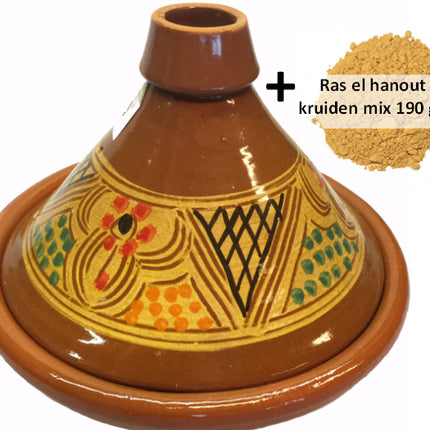 Tajine Slaoui Ø 35 cm + épices offertes